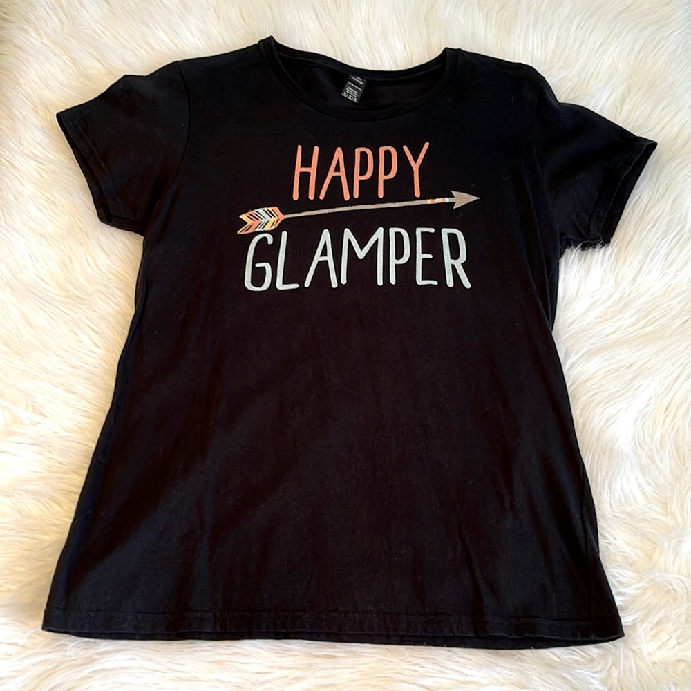 Women’s M Happy Glamper Tee